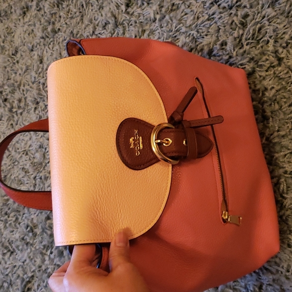 Brand new Coach Kleo backpack FADED BLUSH.